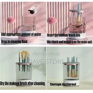 Photo - Electric Makeup Brush Cleaner