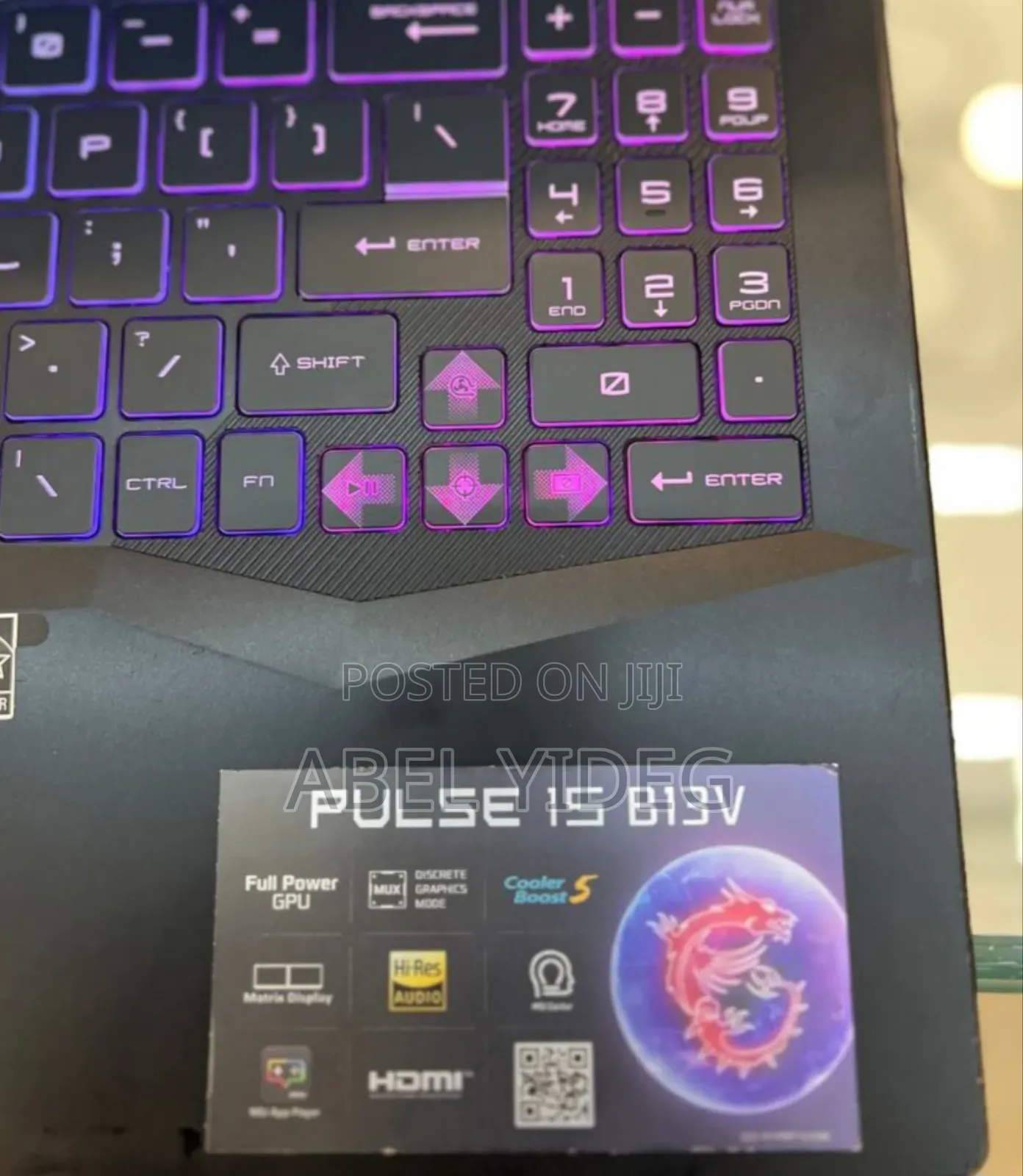 New Laptop MSI Pulse GL66 16GB Intel Core I7 SSD 1T