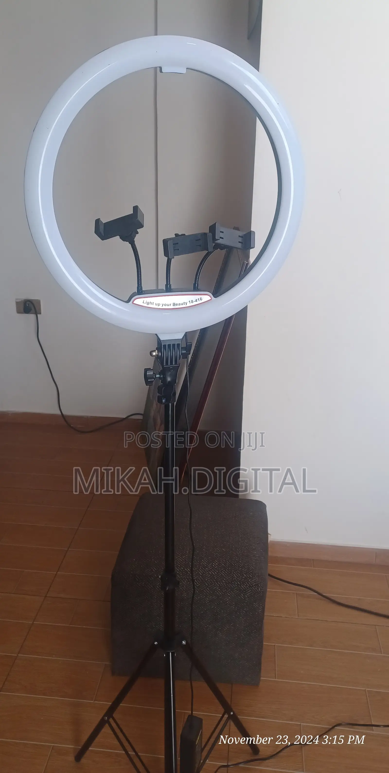 Alpha Design 18 Inch Ring Light For Tiktok Social Reels