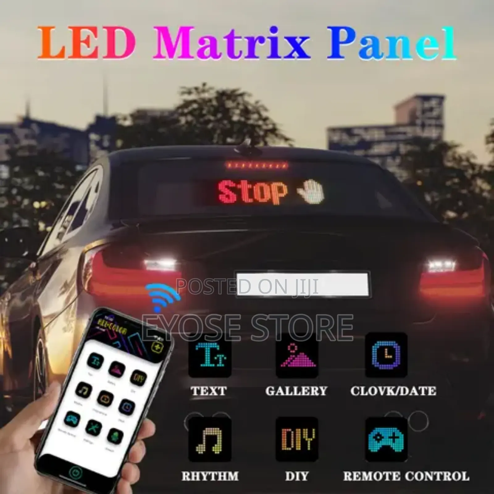 Car Led Matrix Display