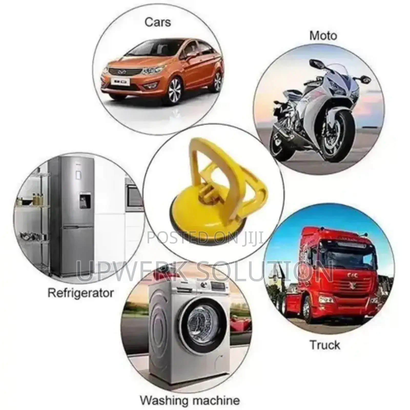 Single Claw Glass Sucker