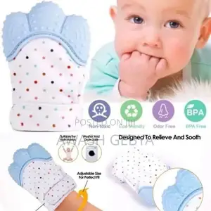 Baby Teether Silicone Gloves