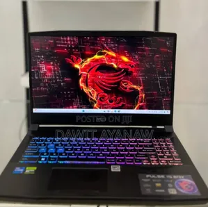 New Laptop MSI Pulse GL66 16GB Intel Core I7 SSD 1T