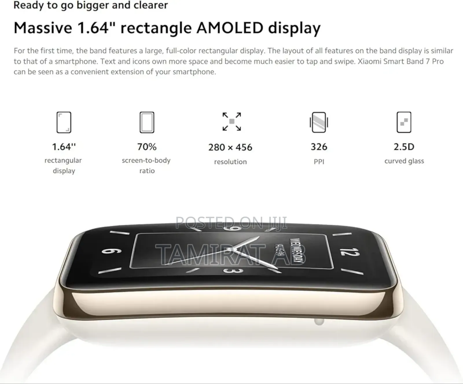 Xiaomi Band 7 Pro With GPS, Health Fitness Activity Tracker