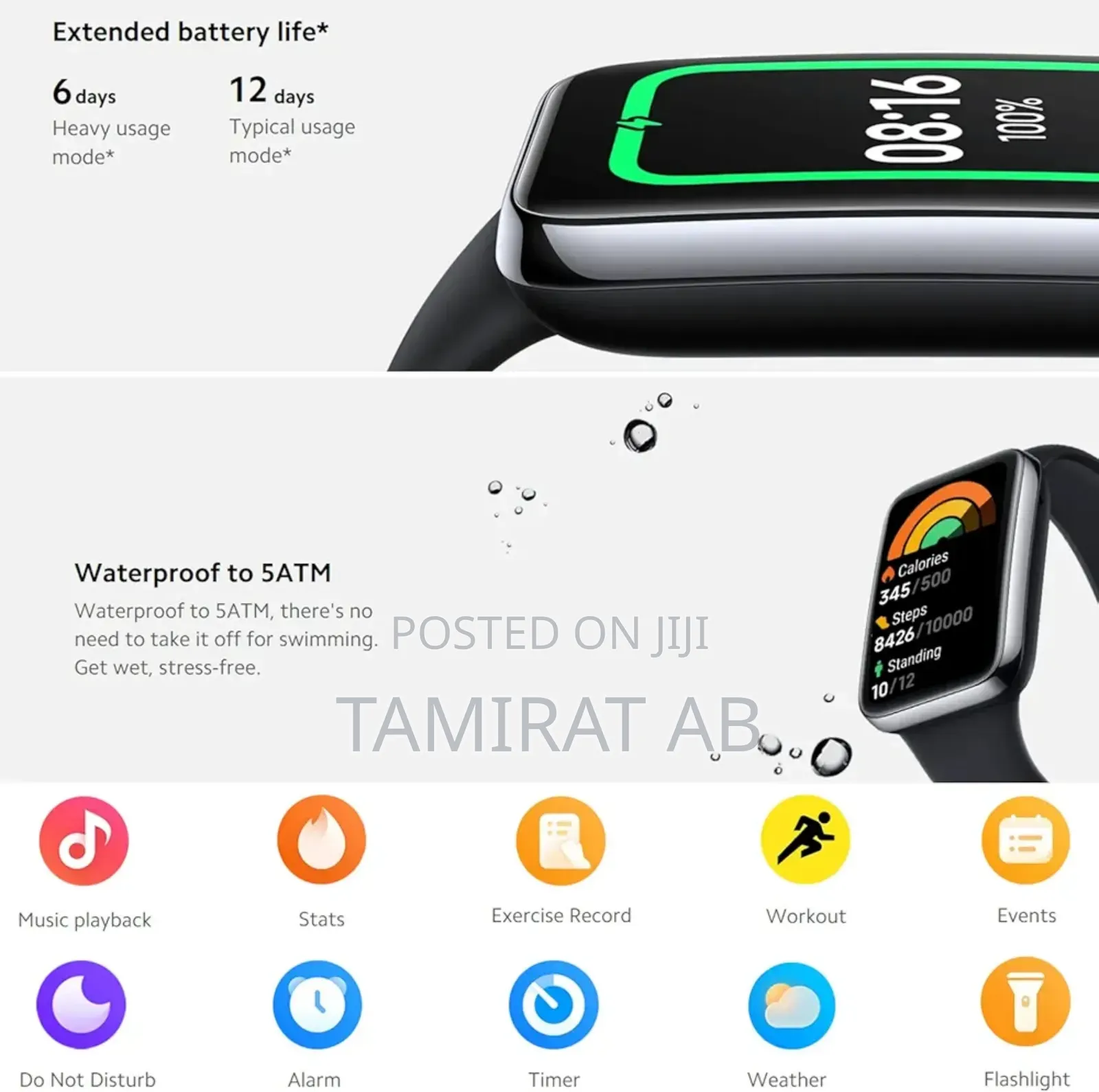 Xiaomi Band 7 Pro With GPS, Health Fitness Activity Tracker