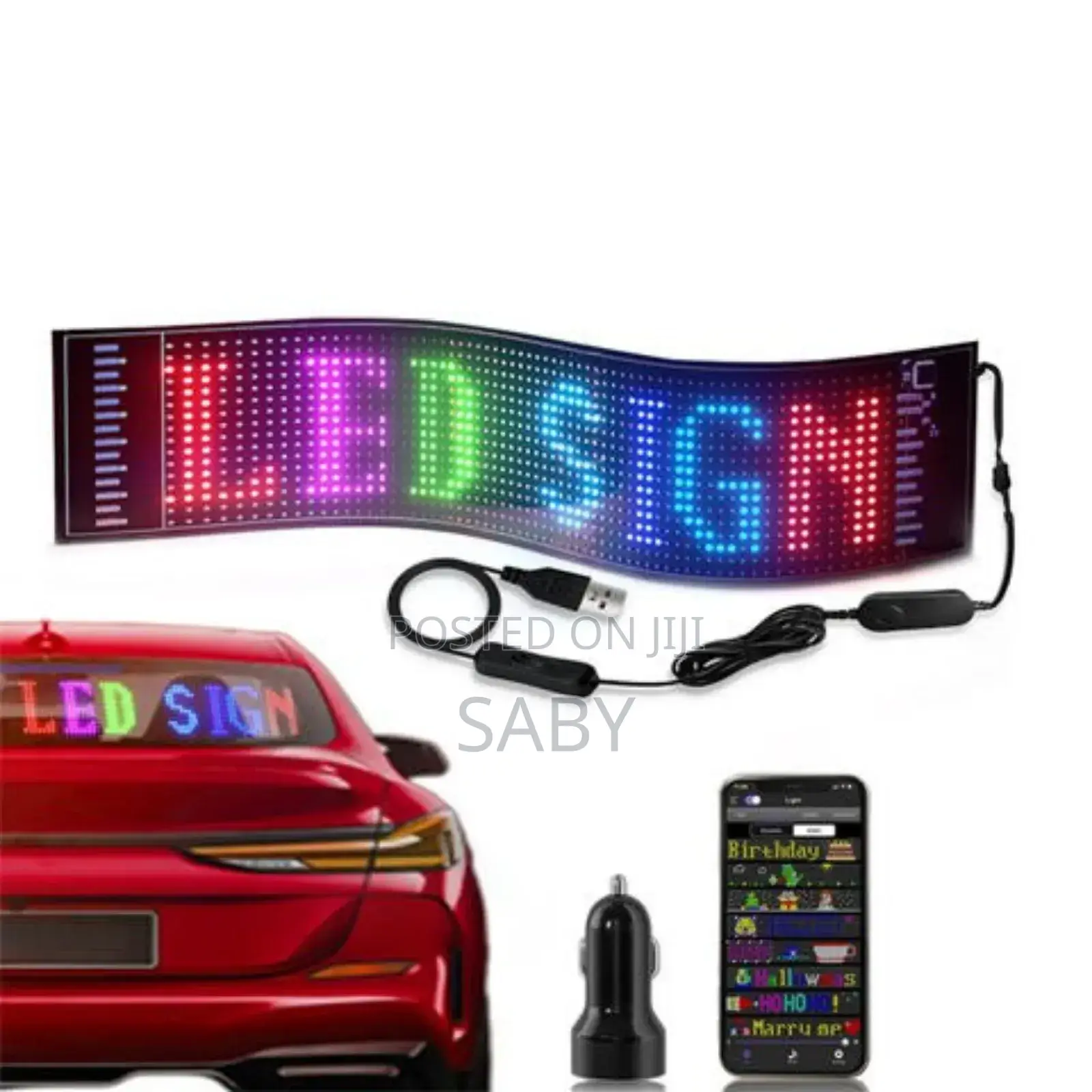 Car Led Matrix Display