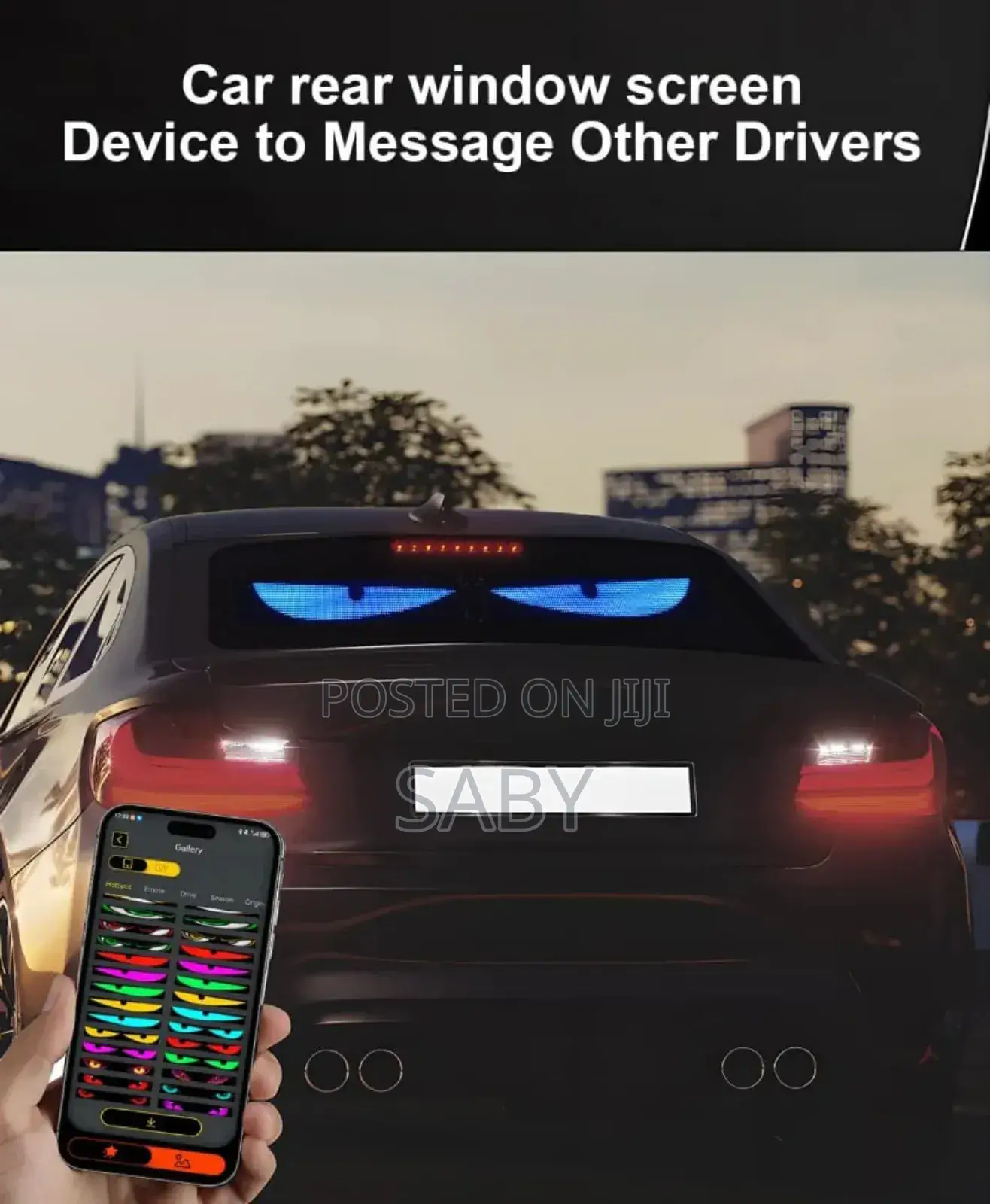 Car Led Matrix Display