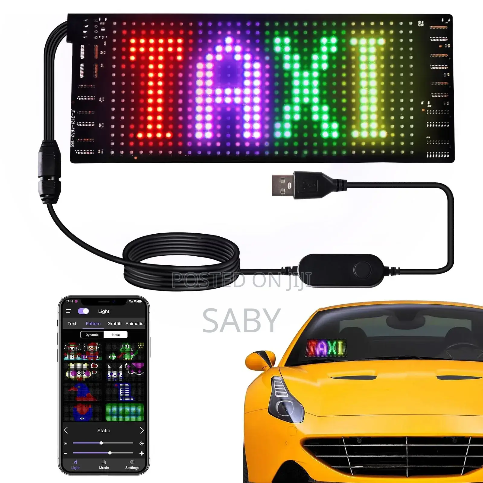 Car Led Matrix Display