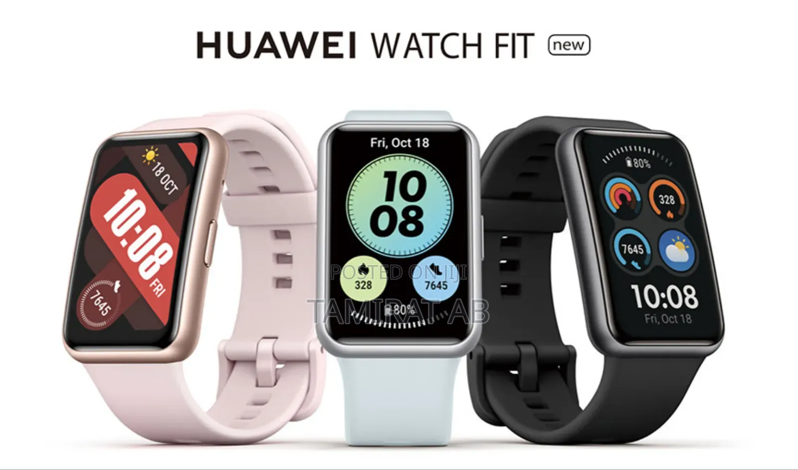 HUAWEI Watch FIT New Smartwatch, Graphite Black