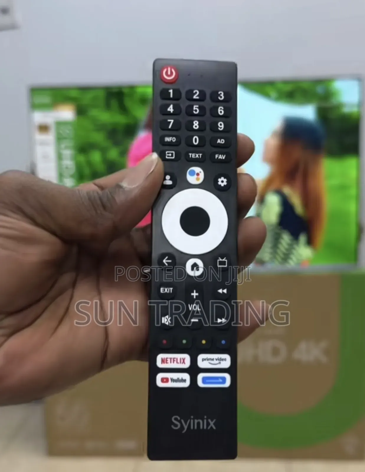 Syinix 55" Premium Uhd Smart Frameless Television