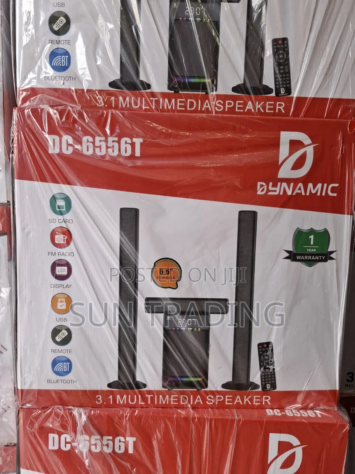 Dynamic 3.1ch Home Theatre Multimedia Speakers | 6556