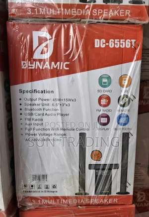 Dynamic 3.1ch Home Theatre Multimedia Speakers | 6556