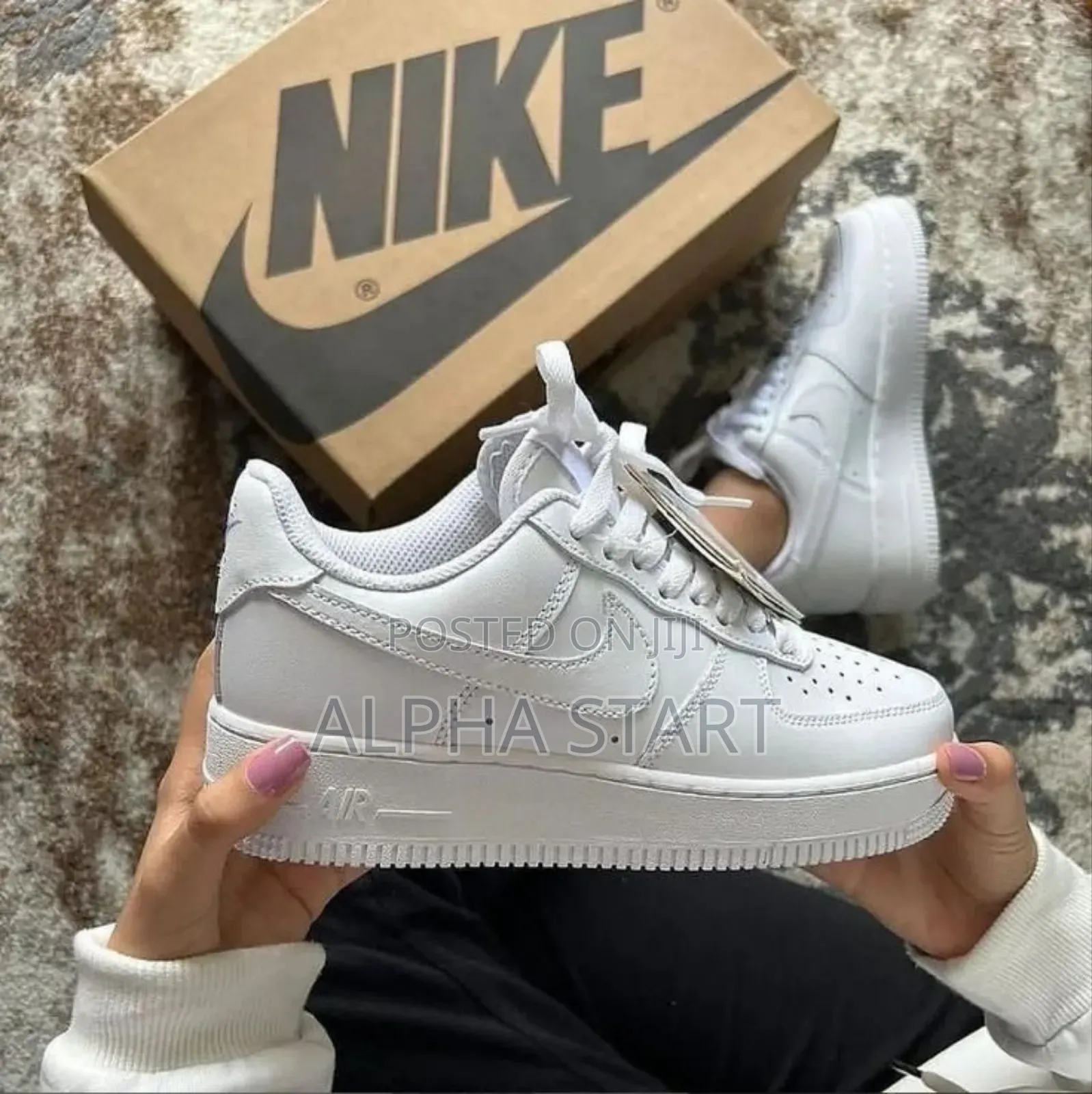 Nike Air Force Gray 1.07 Master Quality Shoes for You