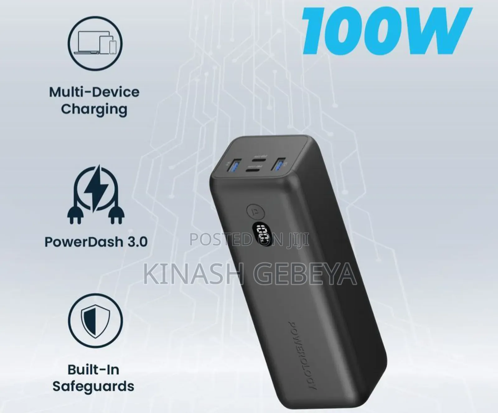 Powerology High Quality Power Bank