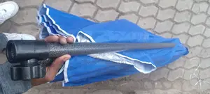 Blue 3m Double Layer Extra Wide Table Umbrella | Cafe Umbrella