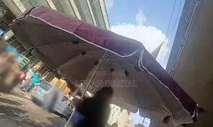 Burgundy 3m Double Layer Table Umbrella | Cafe Umbrella