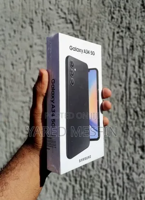New Samsung Galaxy A34 5G 128 GB Black