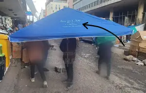 Double Layer 2m Rectangular Cafe Umbrella | Table Umbrella