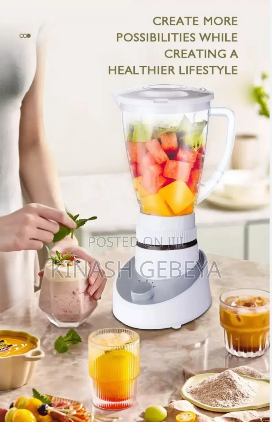1.5litre Multifunctional Blender(ጁስ መፍጫ)