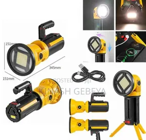 High Power Rechargeable Multifunctional Light