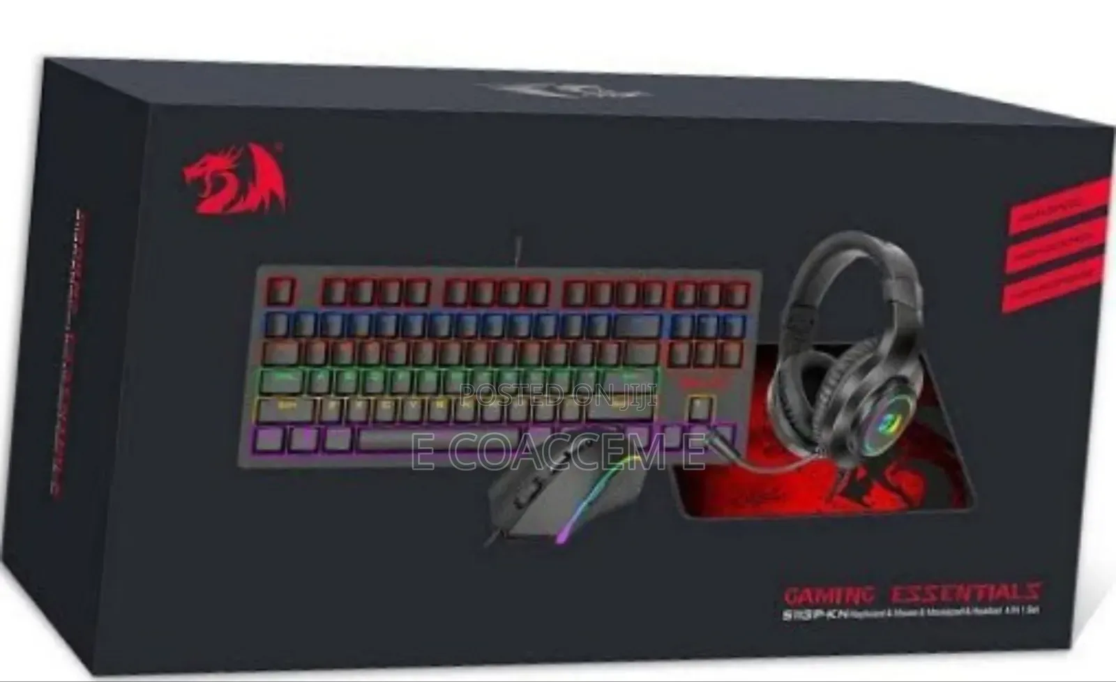 Gaming Keyboard Mouse and Pad