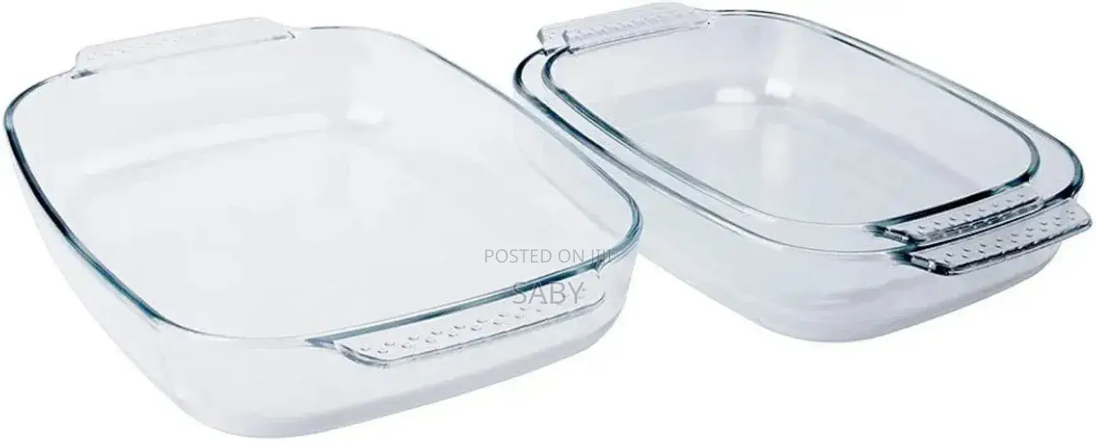 Tempered Glass Bakeware Set 3pcs