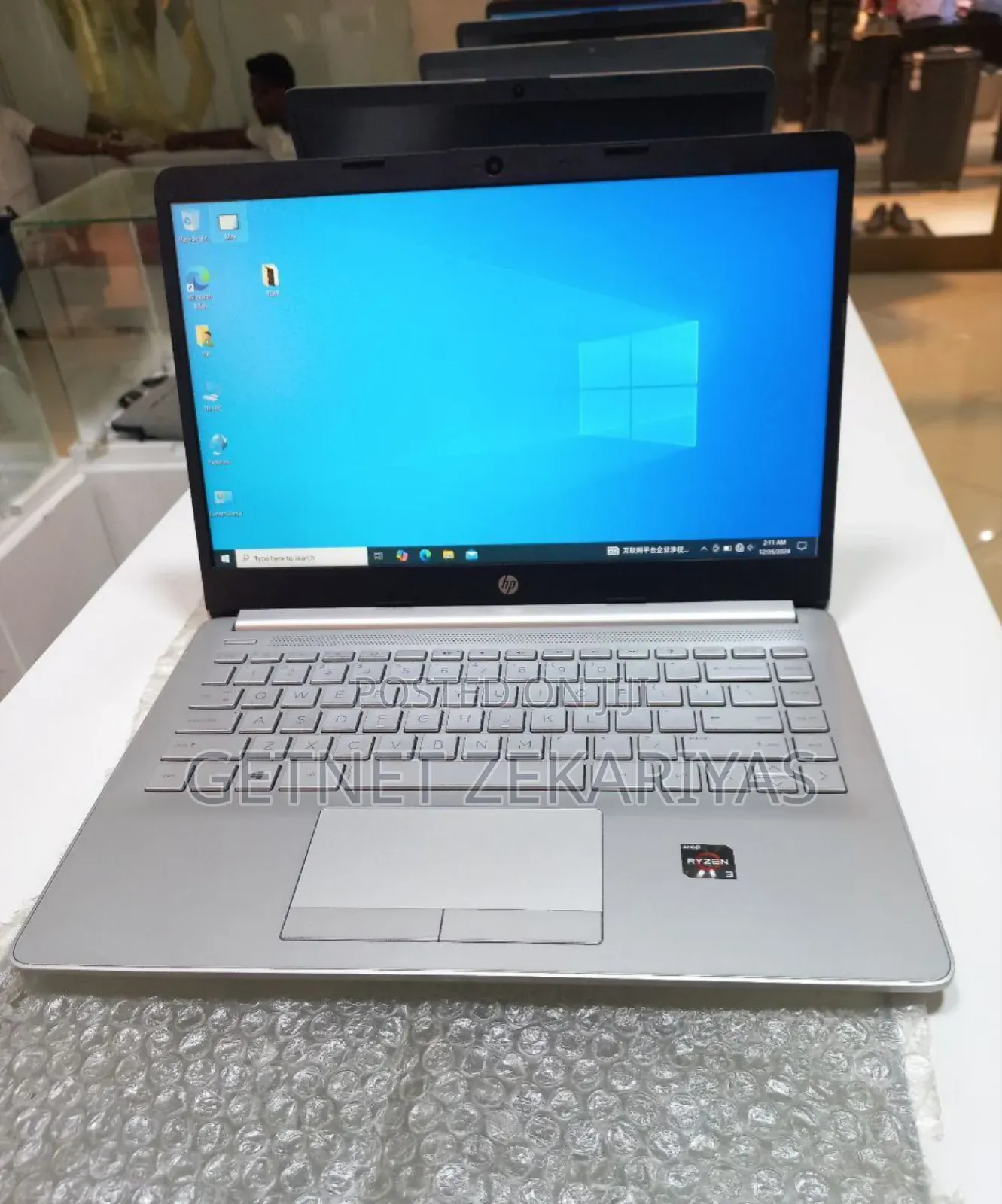 New Laptop HP Stream Notebook 8GB AMD Ryzen 3 SSD 512GB