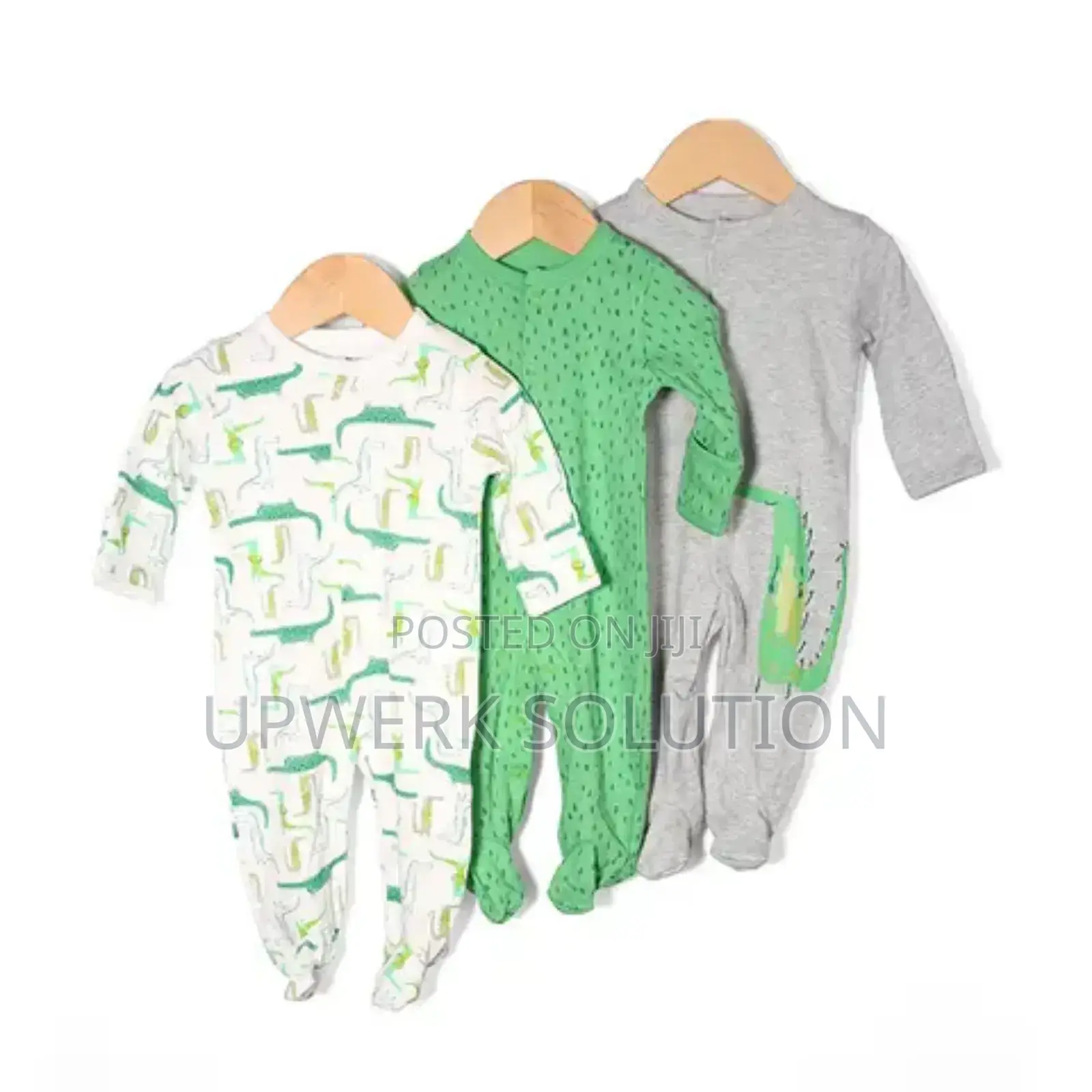  3-Piece Newborn Baby Foot
Wrapped Jumpsuit