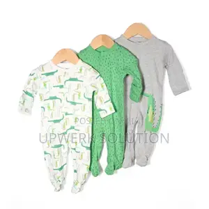  3-Piece Newborn Baby Foot
Wrapped Jumpsuit