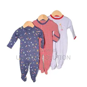  3-Piece Newborn Baby Foot
Wrapped Jumpsuit