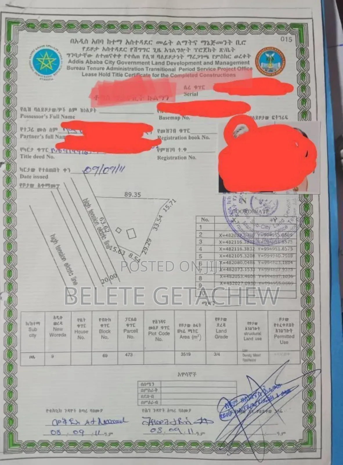 Land For Sale At Semit 3519sqm