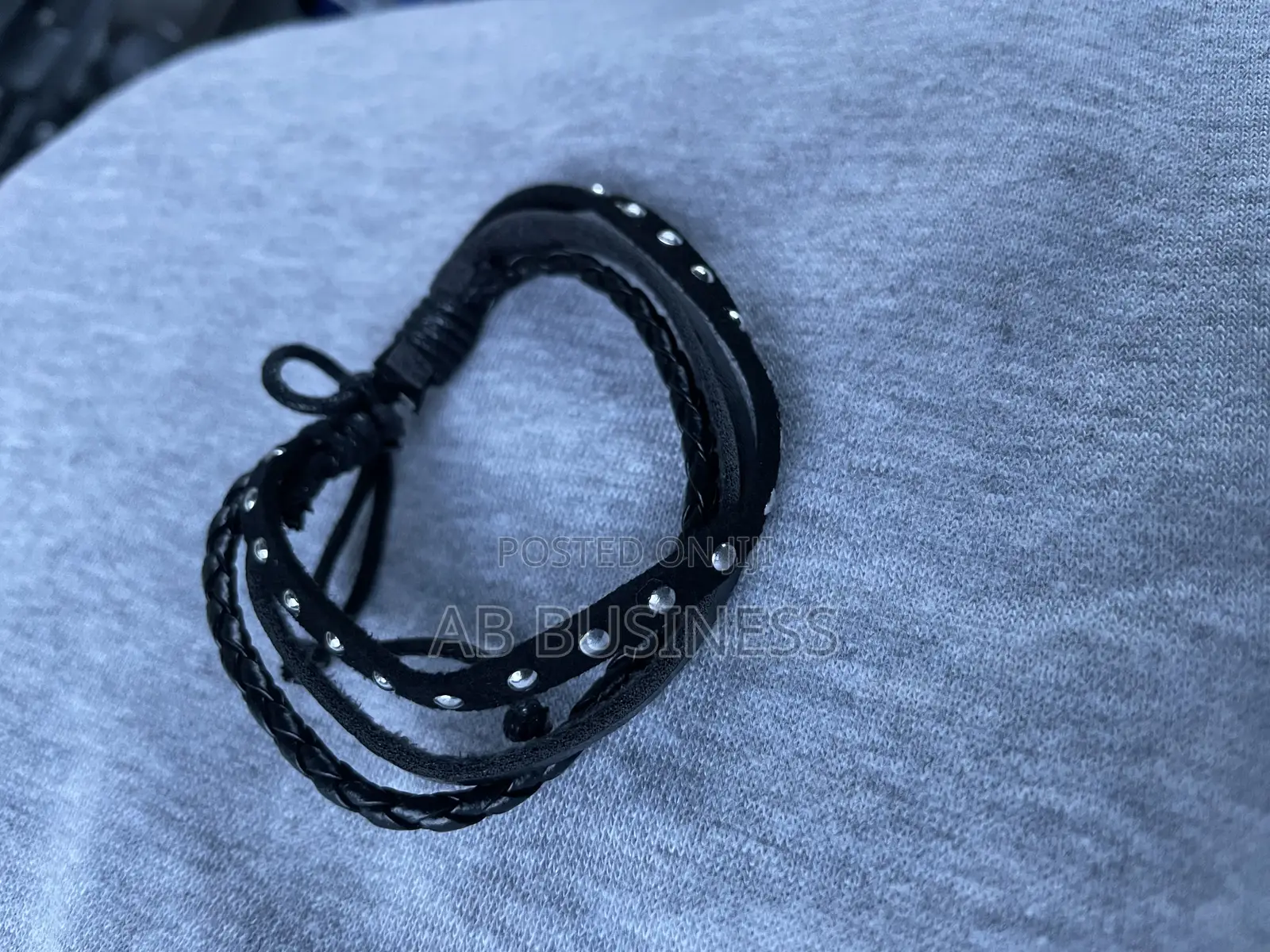 Jewdreamer Braided Leather Bracelets for Men Women