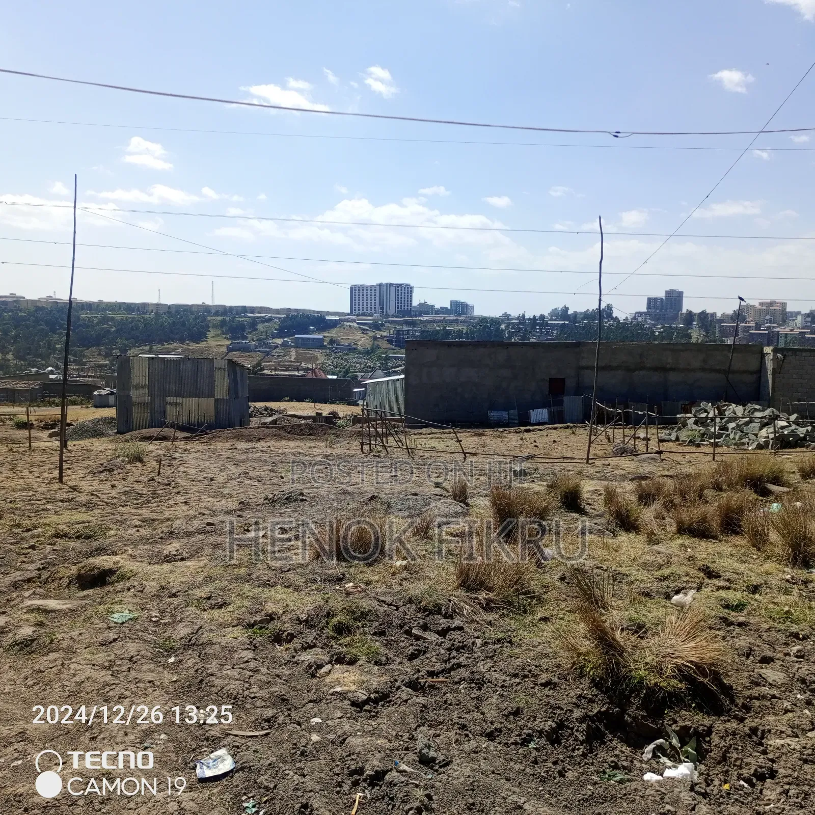 T ላይ፣Digital ካርታ ያለው፣ 140m2 መሬት ለገጣፎ ወርገኑ መተባበር ርሪል ስቴት ጀርባ