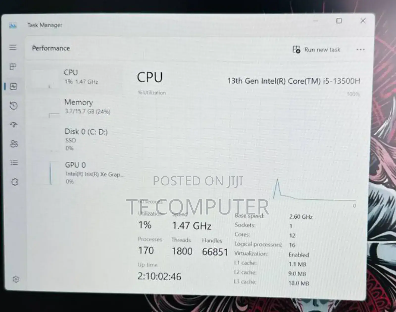 New Laptop HP Pavilion 15 16GB Intel Core I5 SSD 1T