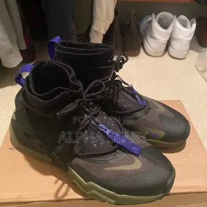 Nike Huarache Gripp Qs Black Olive AT0298-001 Master Quality