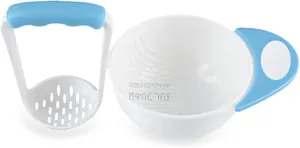 Food Masher and Bowl የምግብ መዳመጫ