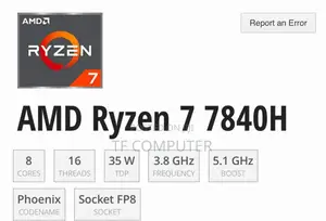 New Laptop HP Pavilion 14 32GB AMD Ryzen 7 SSD 1T