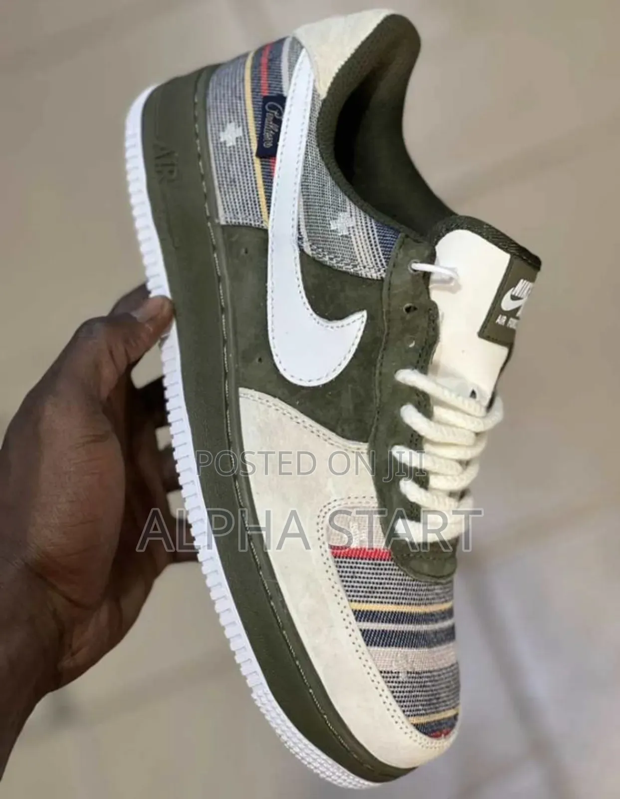 Nike Air Force Gray X Green High Quality Shoes for You