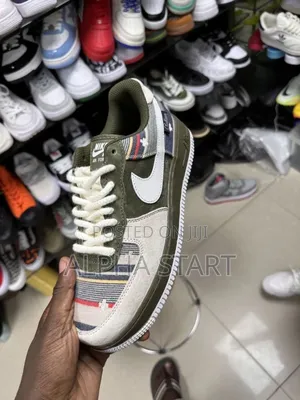 Photo - Nike Air Force Gray X Green High Quality Shoes for You