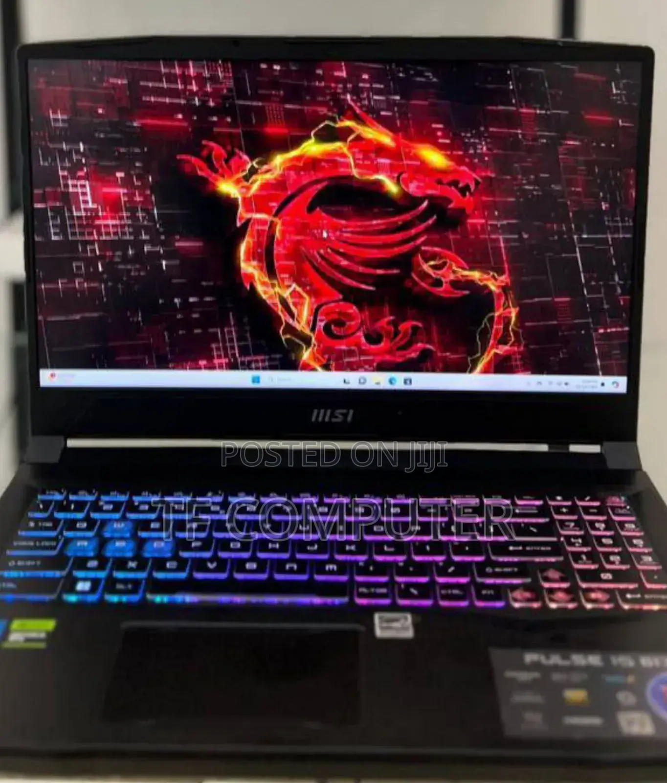 New Laptop MSI Pulse GL66 16GB Intel Core I7 SSD 1T