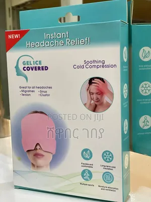 Headache Relief Silicone Gel Head Cap ለራስ ምታት ፈጣን መፍትሄ