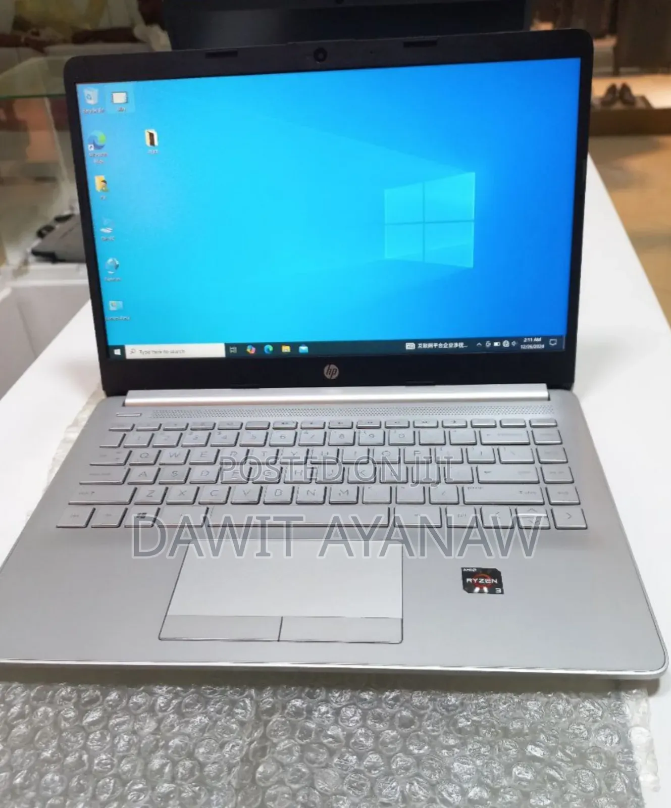 New Laptop HP Stream Notebook 8GB AMD Ryzen 3 SSD 512GB