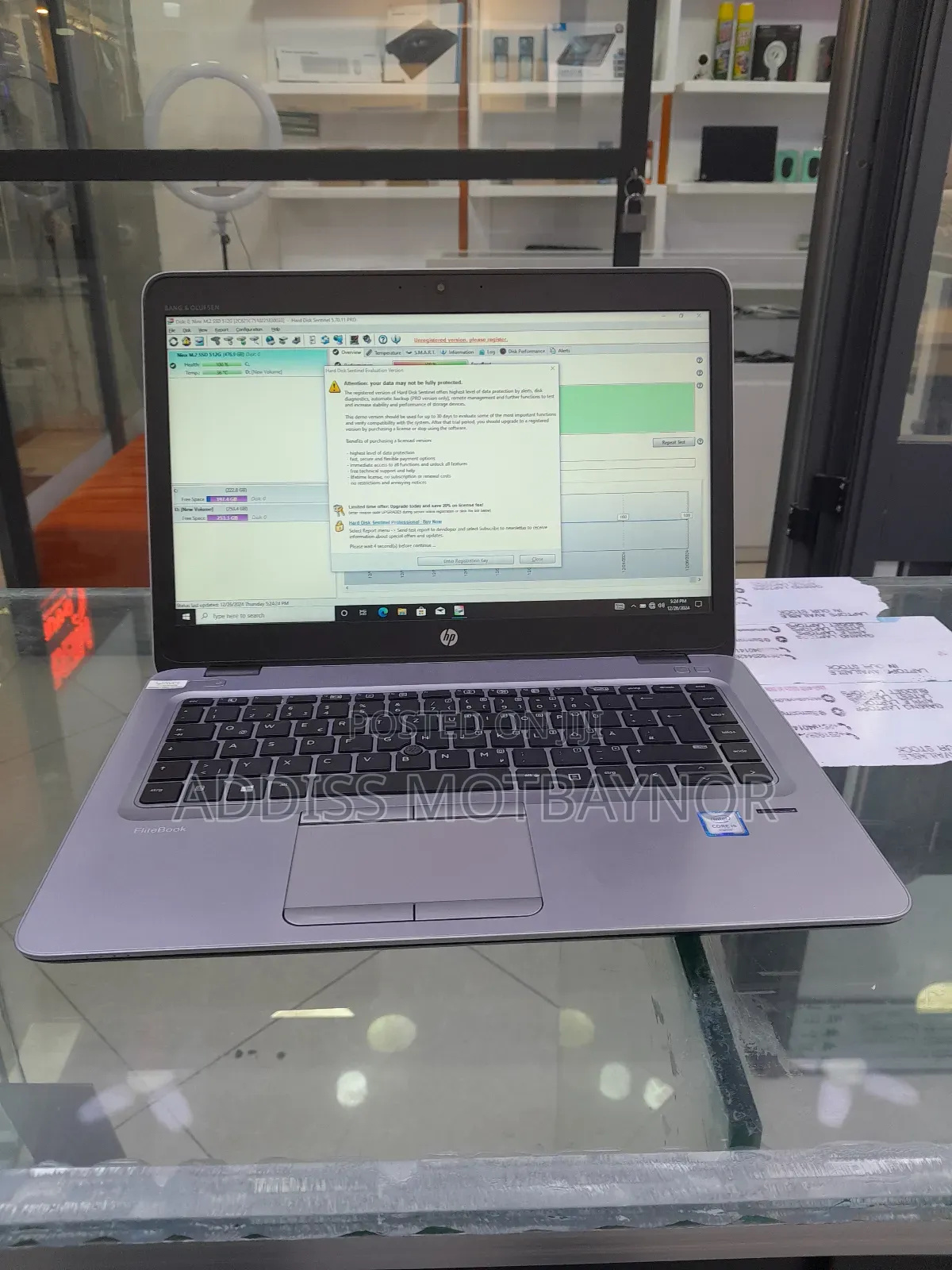 New Laptop HP EliteBook 840 8GB Intel Core I5 SSD 512GB