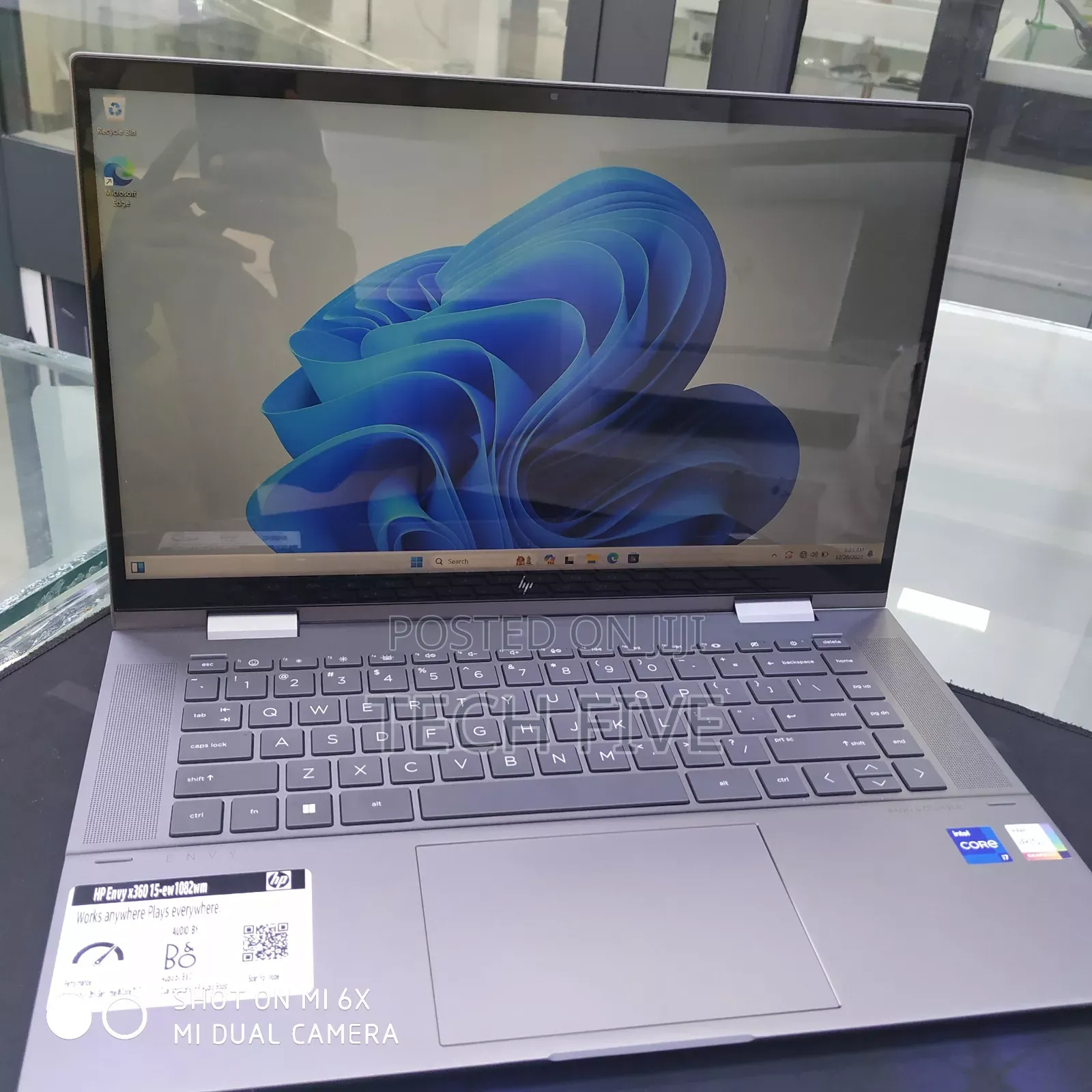 New Laptop HP Envy X360 16GB Intel Core I7 SSD 512GB