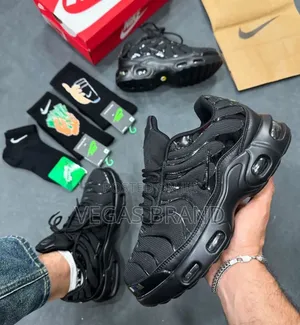 Photo - Nike Air Max TN Plus Triple Black Master Quality Shoes