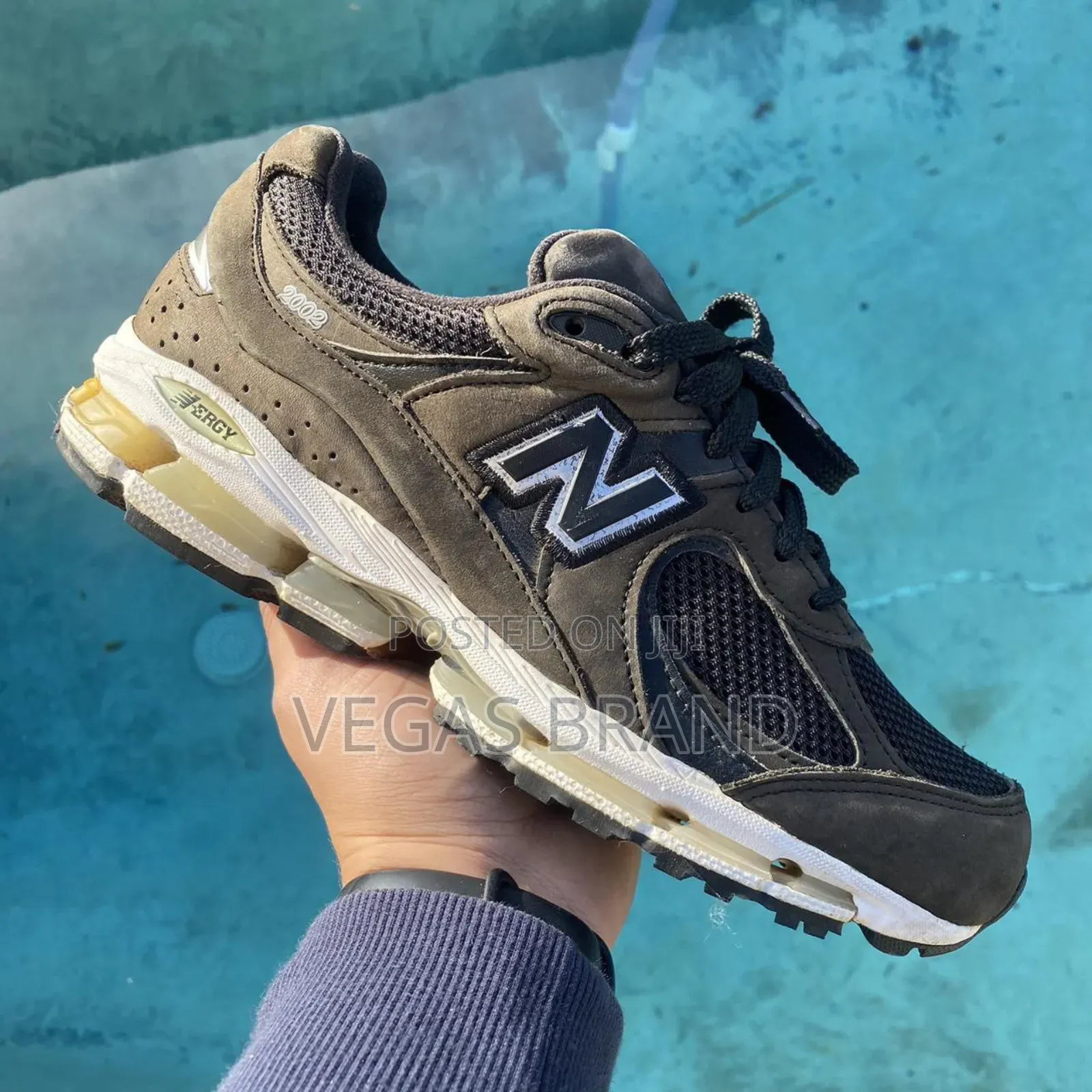 New Balance 2002R Black Dark Grey Master Quality Shoes