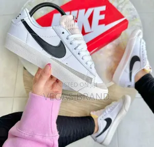 Photo - Nike Blazer Low Platform White Master Quality Shoes