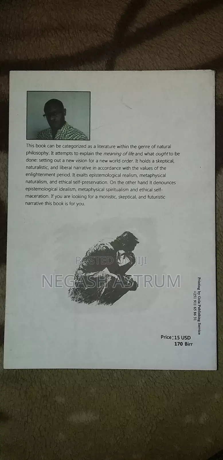 Philosophy Book for Sale