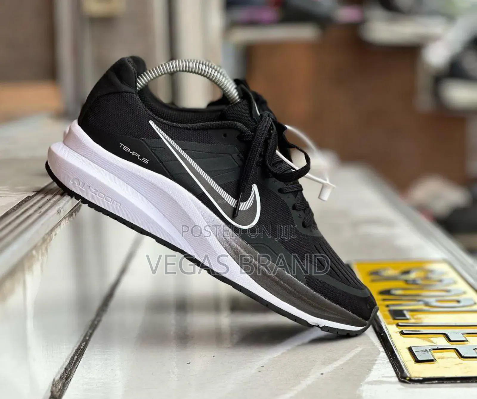 Nike Tempus Zoom Running Black White Master Quality Shoes