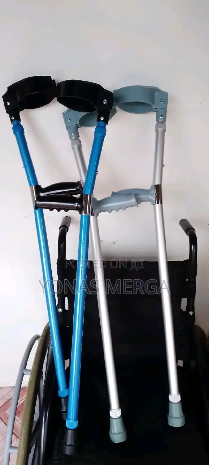 Crutches罾ክራንይ፦Walking Stick, Self Standing Folding Cane